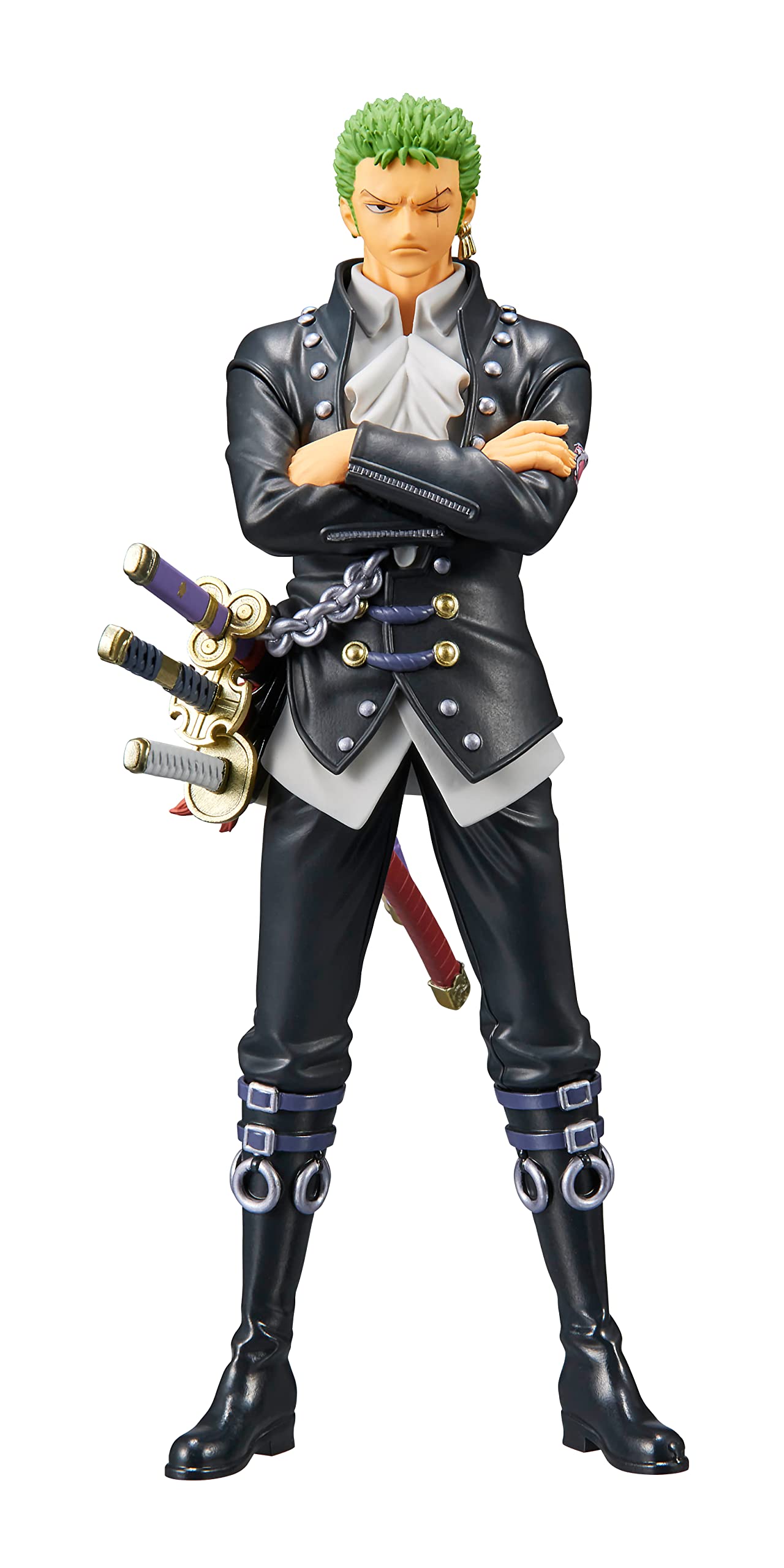 Banpresto - Figura De Accion Roronoa Zoro One Piece - Dxf The Grandline Man Vol.3 16cm Bp18949 Banpresto - Figura De Accion Roronoa Zoro One Piece - Dxf The Grandline Man Vol.3 16cm Bp18949